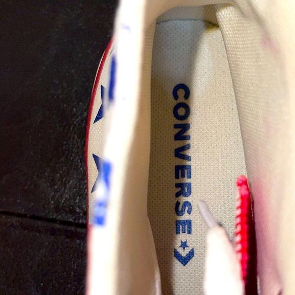 Converse Kids Sneakers - Red, White, and Blue - Picture 6 of 8